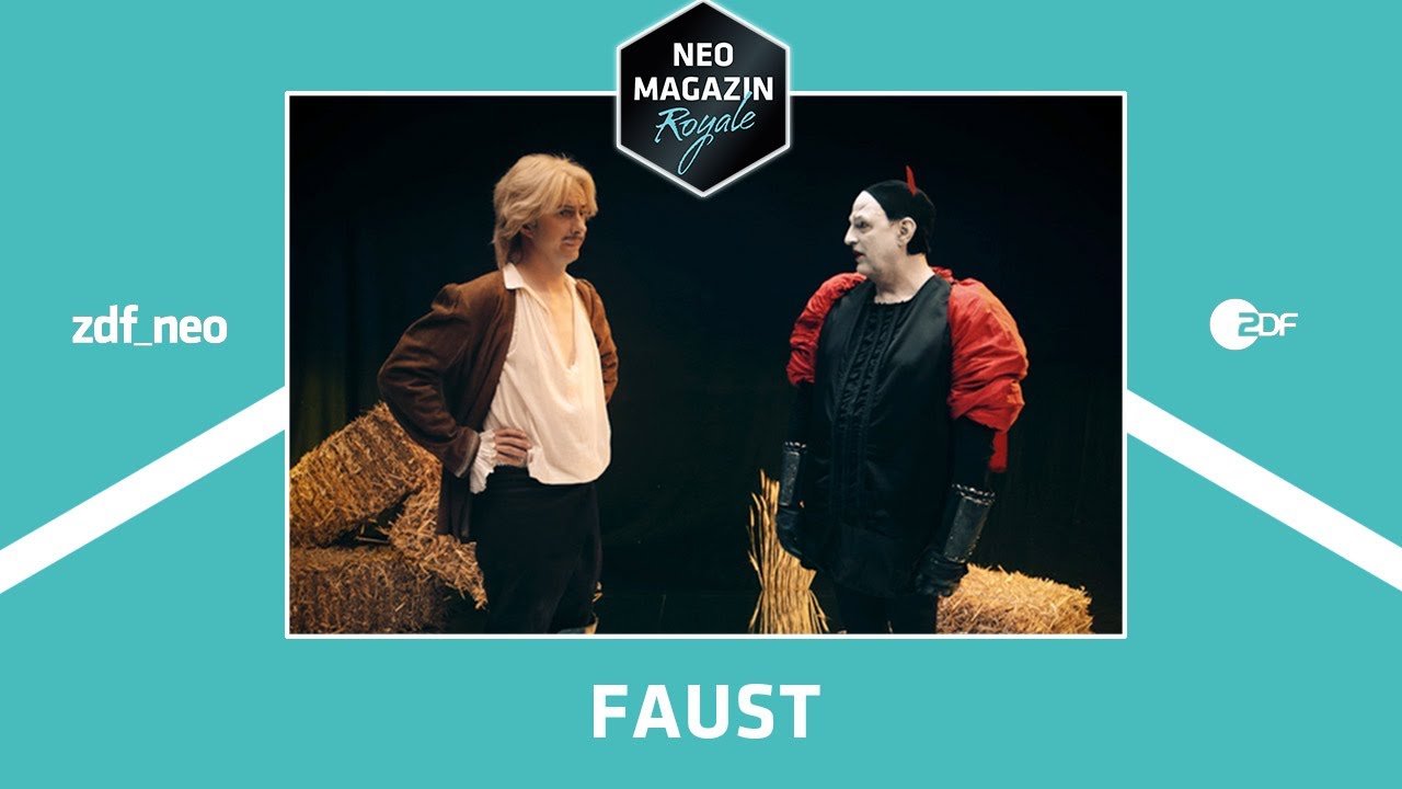 Letzte Stunde vor den Ferien: Faust | NEO MAGAZIN ROYALE mit Jan Böhmermann - ZDFneo