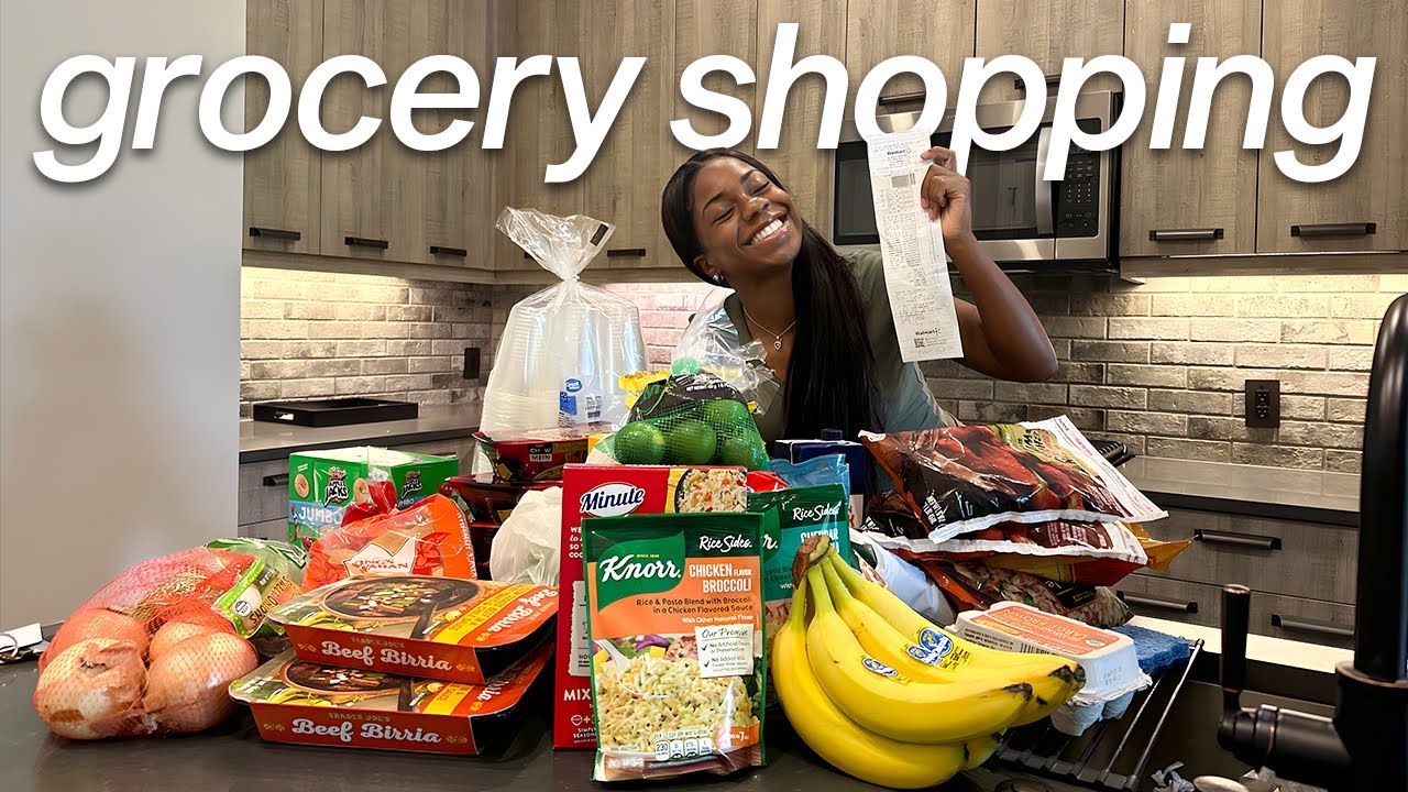 Я сходила за продуктами для дома!