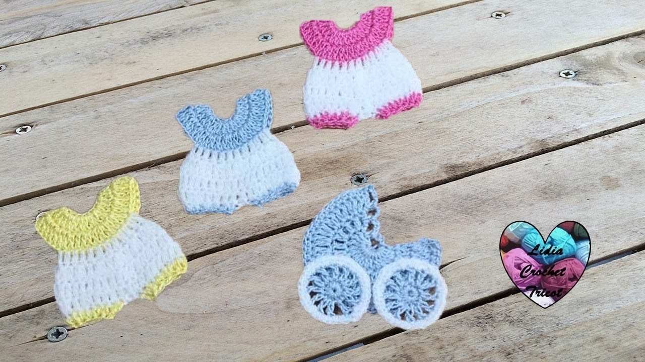 Souvenir crochet baptême 1/2 / Baby shower souvenirs (english subtitles)