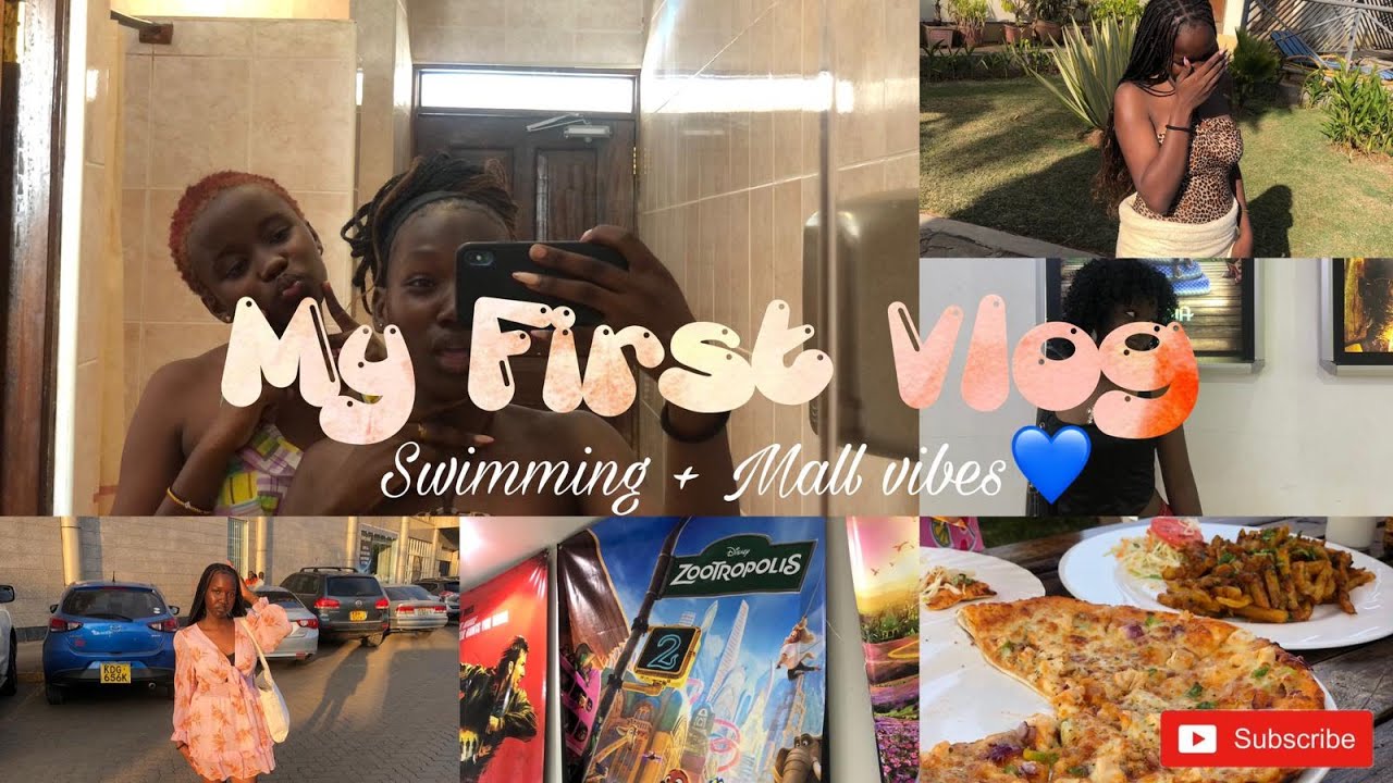 My First Vlog! Swimming With My Friend + Mall Vibes + Cinemas 💙🛍️
