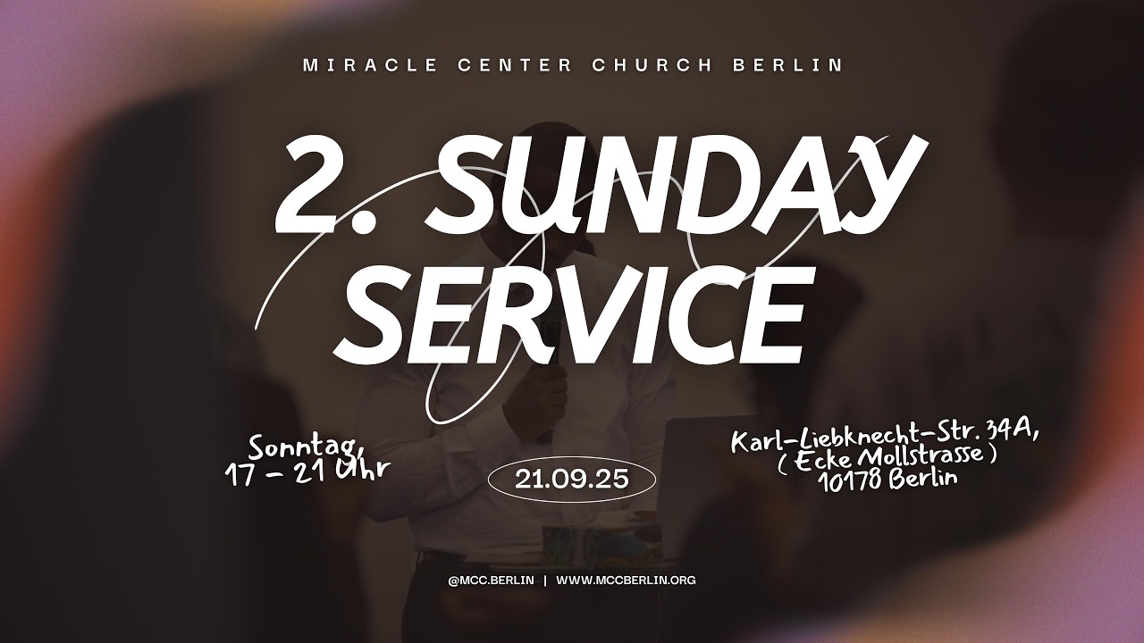 Anointing Service I Salbungsgottesdienst  I Pastor Jimmy Ntale  | MCC Berlin