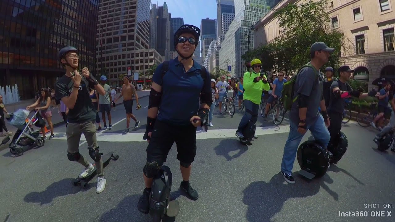 New York City Summer Streets 2019 EUC Ride