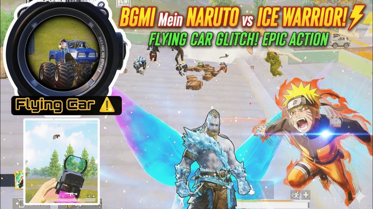 Flying Car ⚠️ BGMI 4.2 😳 Clutches 🔥