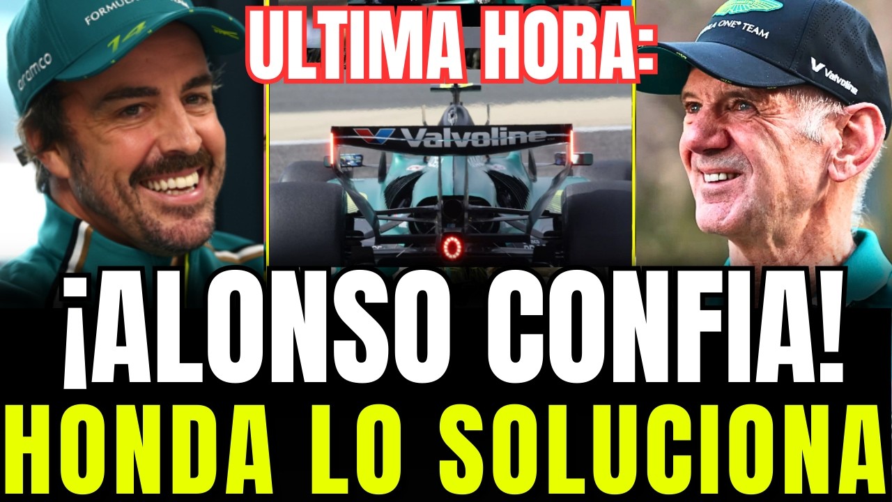 🚨¡HONDA ACABA DE RESOLVERLO! ALONSO y ASTON MARTIN ya SUEÑAN con la PRIMERA CARRERA del MUNDIAL 2026
