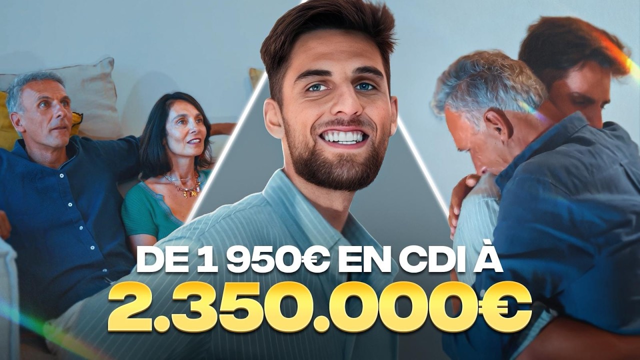 De SDF à 2.350.000 € en 16 mois… La réaction de mes parents 