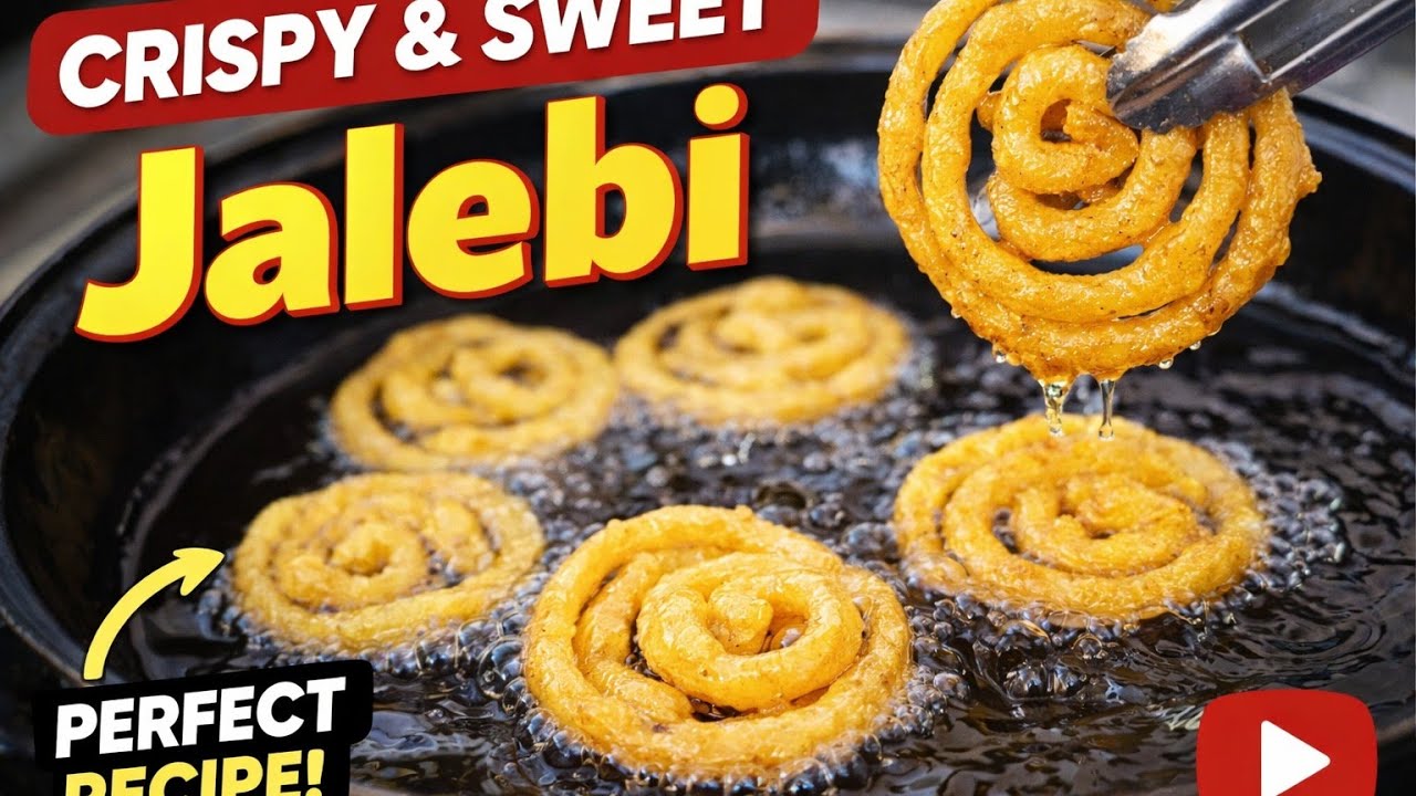 Jalebi Recipe | Ghar Par Jalebi Kaise Banaye | Ghar Per Jalebi Kaide Banayen | Jalebi Kaise Banayen