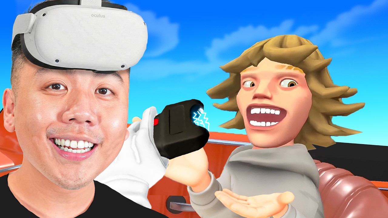 Trolling People as a Taxi Driver (VR)