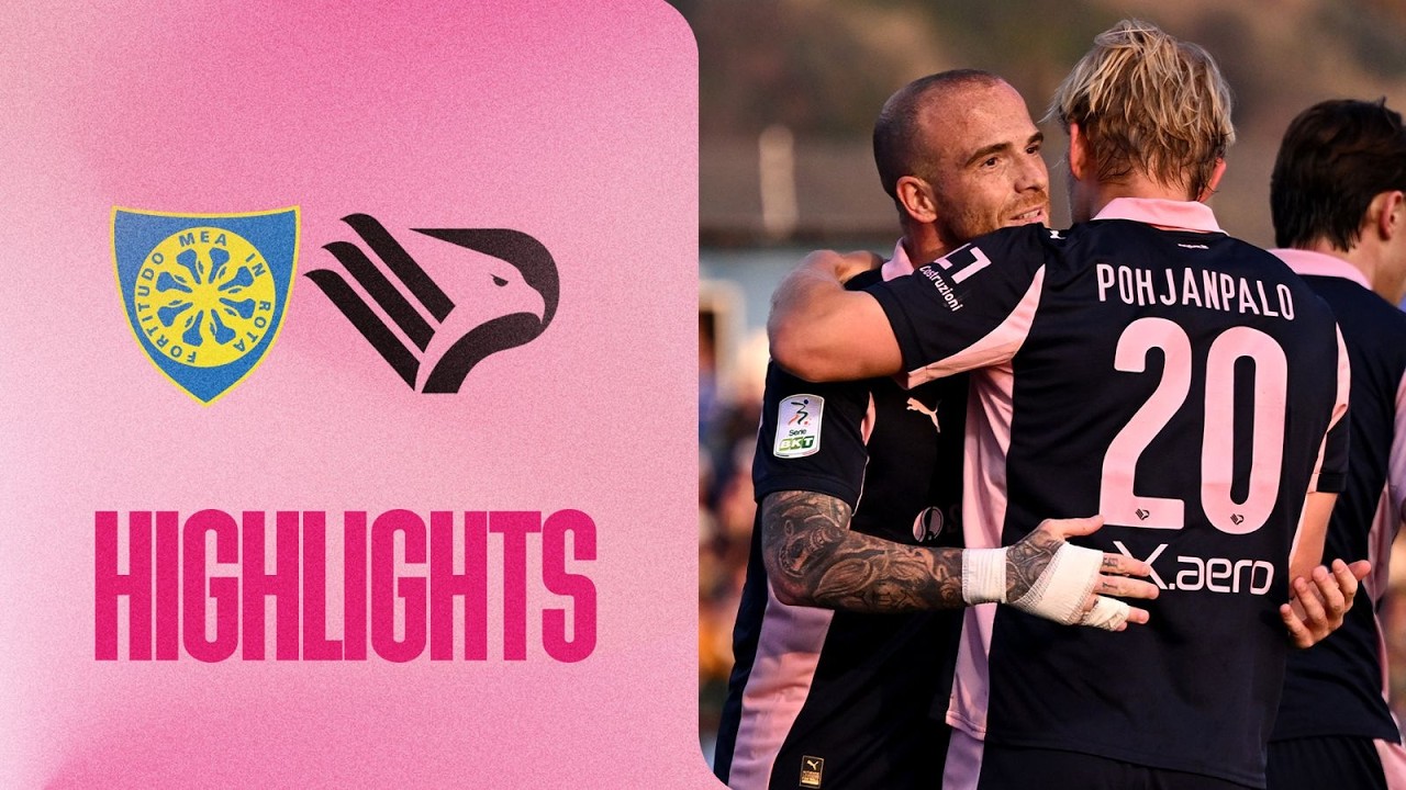 Carrarese-Palermo 0-1 | HIGHLIGHTS 29ª giornata Serie B 25/26