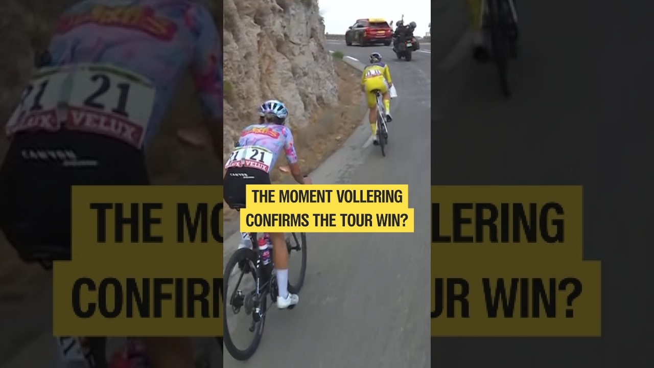 Vollering taking the Tour de France win?