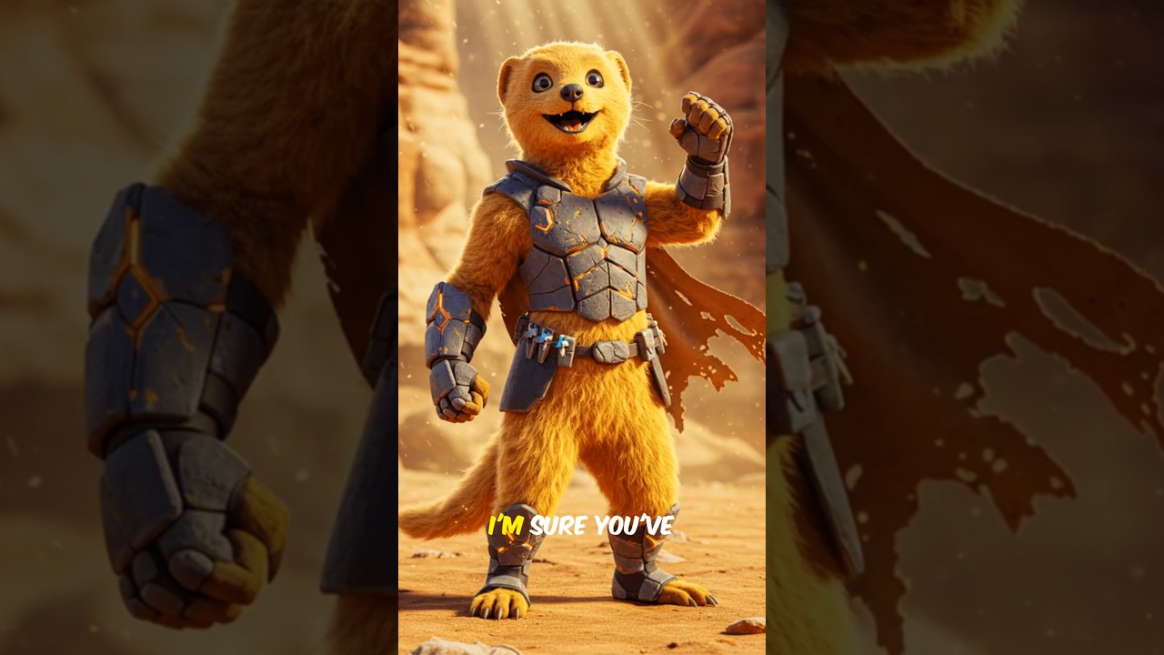 Epic Superpowers of the Boulder Yellow Mongoose #animals #cute #reels