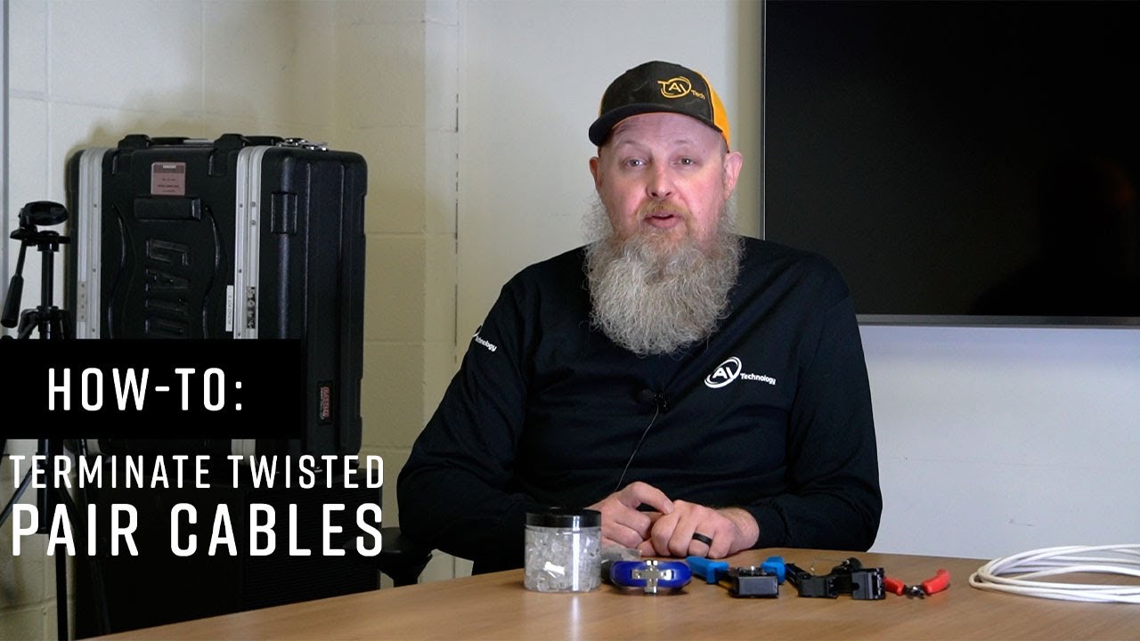 How to Terminate Twisted Pare Cables