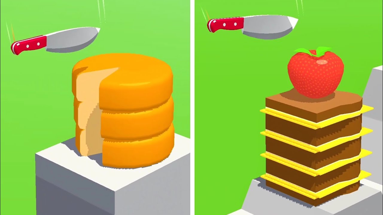 Slice It All Game! Very Satisfying and Relaxing ASMR Slicing Video NEW UPDATE