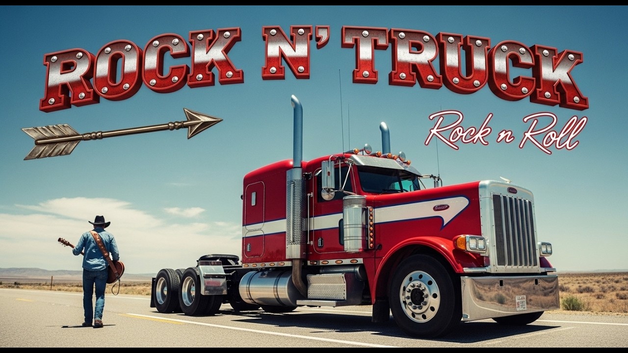 Rock N Truck – Music Rolling Where the Land Opens Wide – Country Rock Soundtrack for the Drive