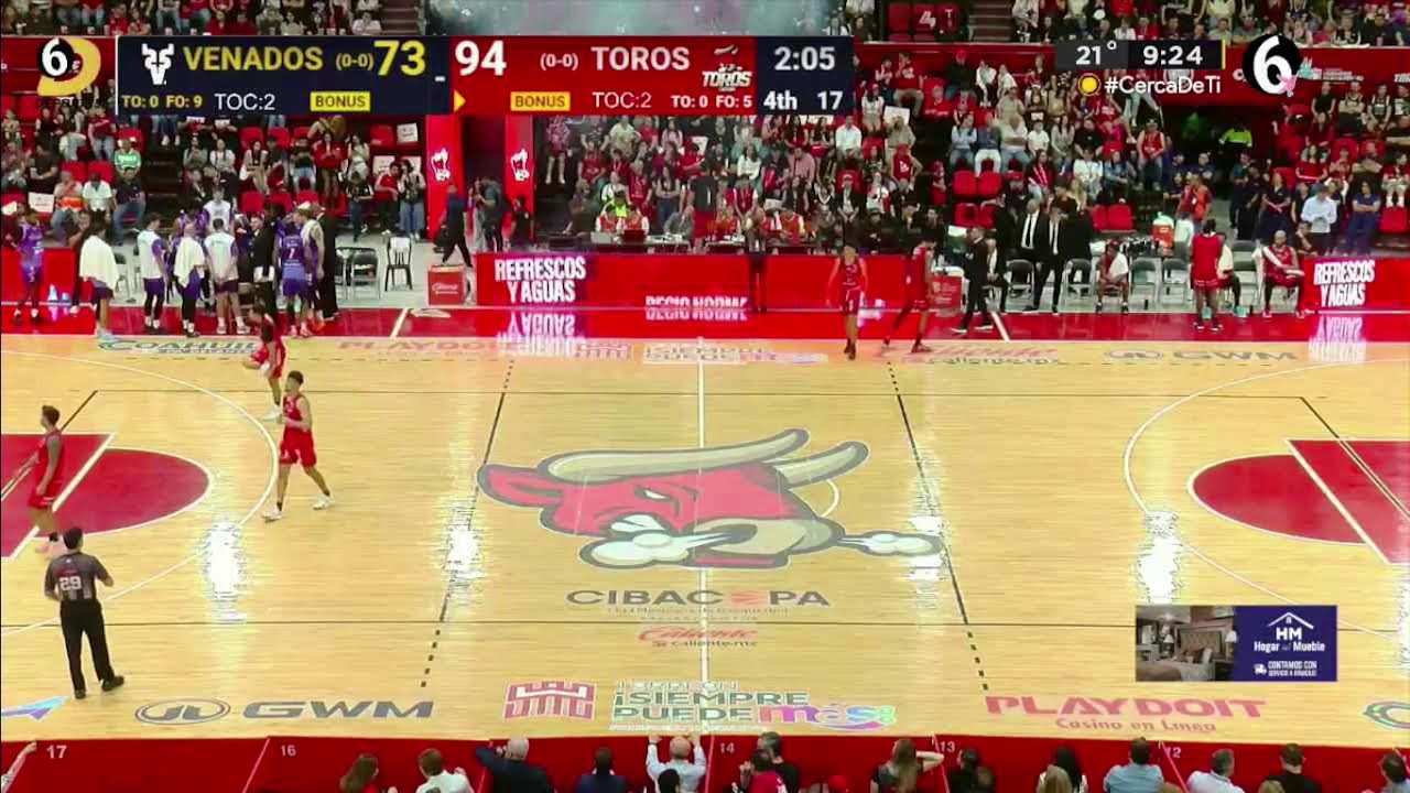 Toros Laguna vs Venados de Mazatlán | CIBACOPA|