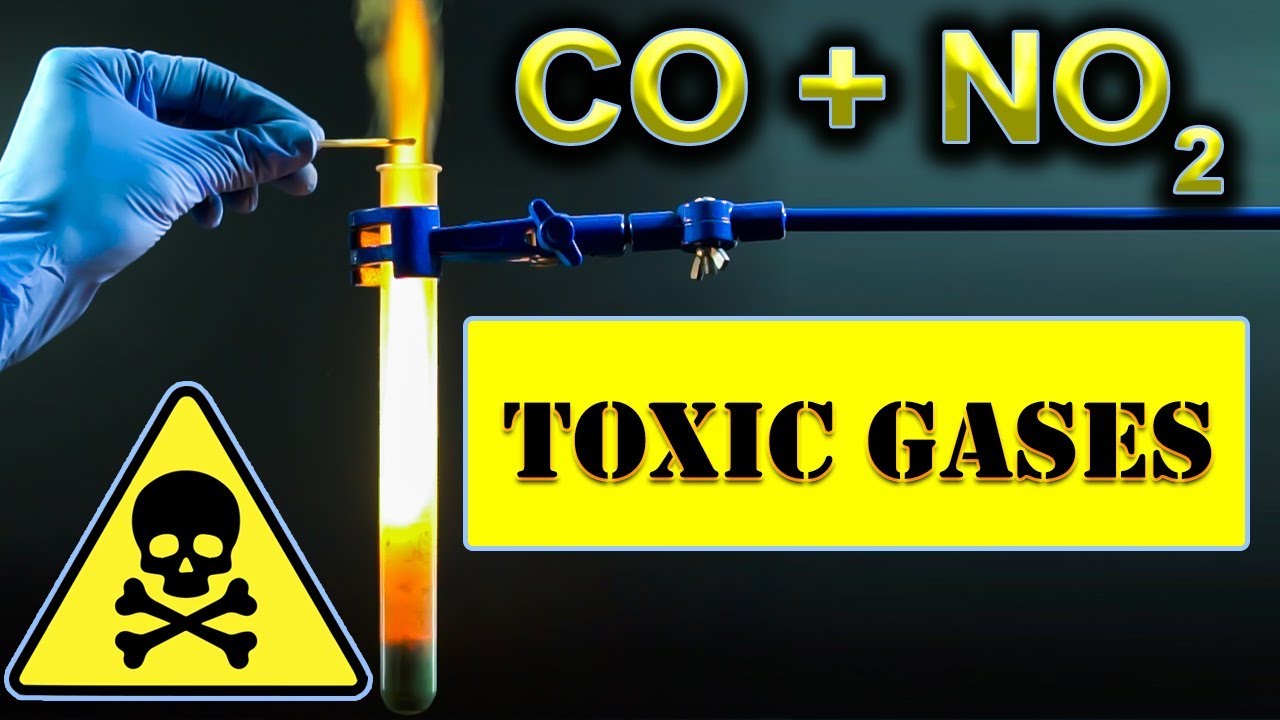 Nitrogen Dioxide and Carbon Monoxide interaction