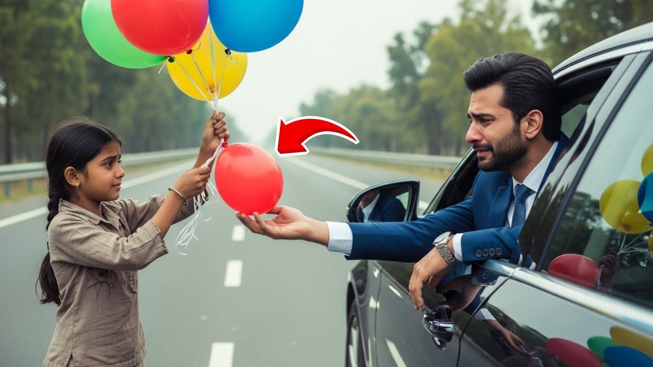 4 साल पहले खोई हुई बेटी करोड़पति बाप को सड़क किनारे गुब्बारे बेचती हुई मिली... 