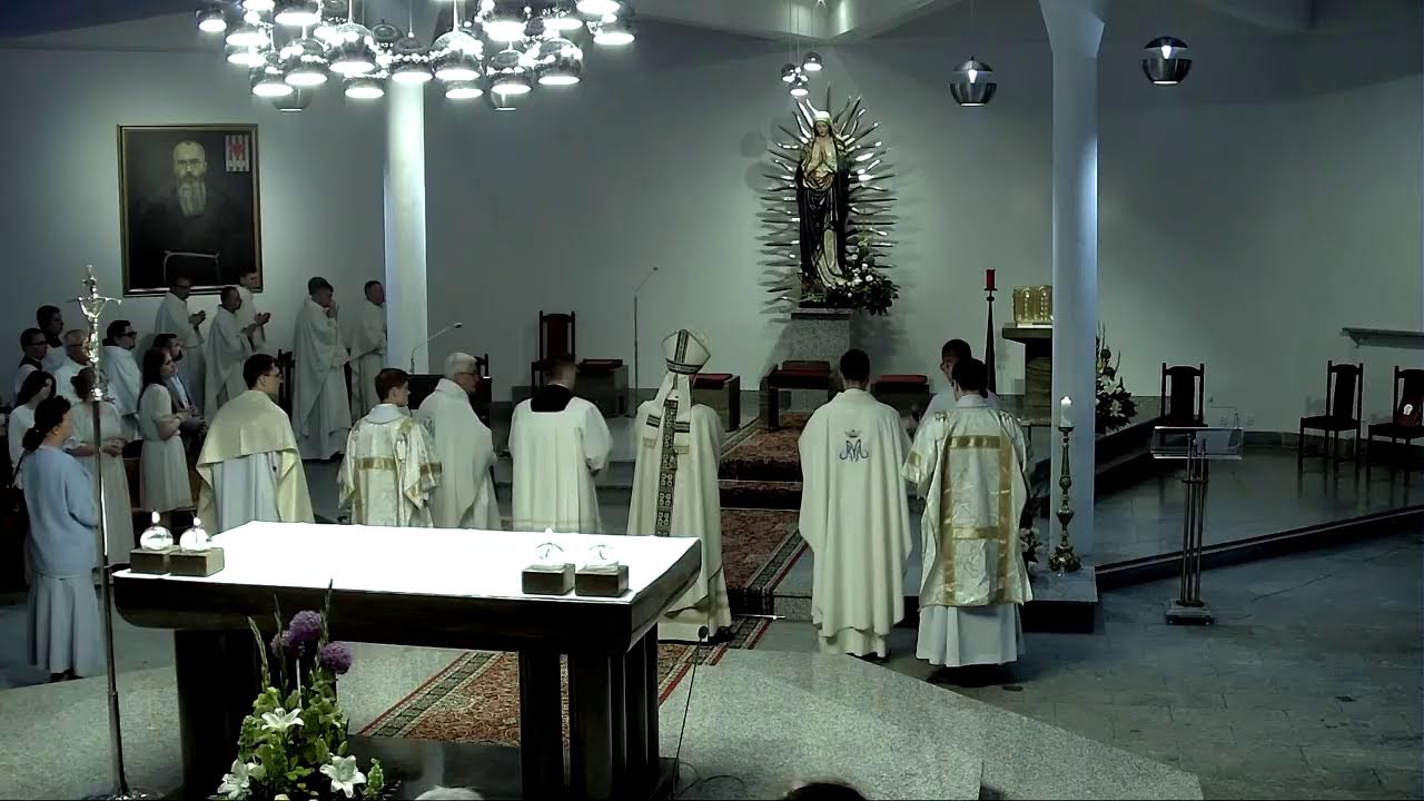 Poświęcenie ołtarza w Lubinie