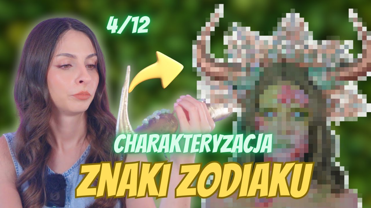 ZNAK ZODIAKU 4 Z 12 - MAKIJAŻ INSPIROWANY ZNAKIEM ZODIAKU - CHARAKTERYZACJA SFX