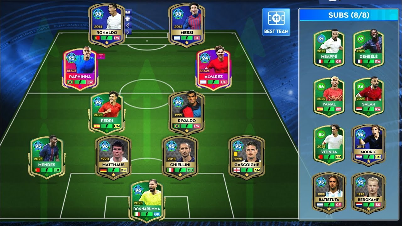 DLS 26 | INTERNATIONAL CUP | KICKOFF STARS | SPECIAL PLAYERS | CHAMPIONS | FINALS | (4 MATCHES) | 