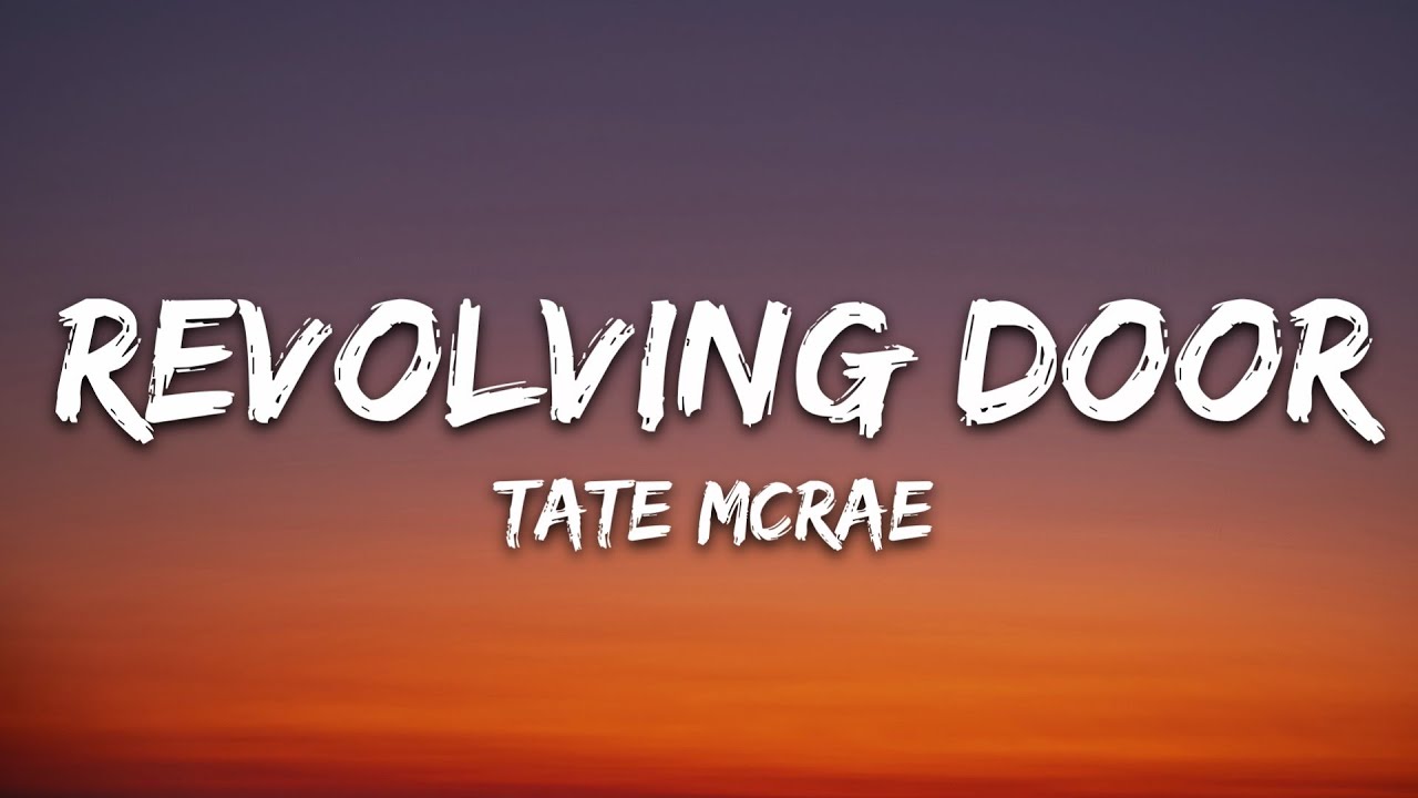 Tate McRae - Revolving door (Lyrics)
