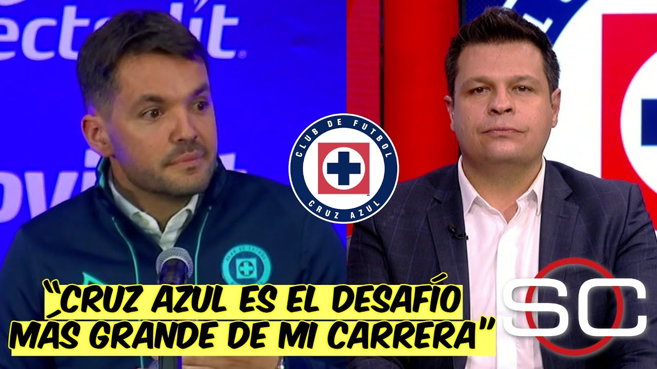 OFICIAL. CRUZ AZUL PRESENTA a NICOL&Aacute;S LARCAM&Oacute;N como su NUEVO DT para el Apertura 2025 | SportsCenter