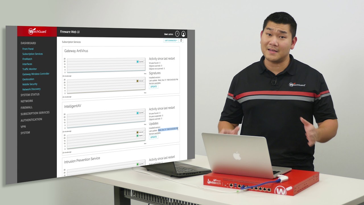 How fast can you have AI-tuned protection on a Firebox?