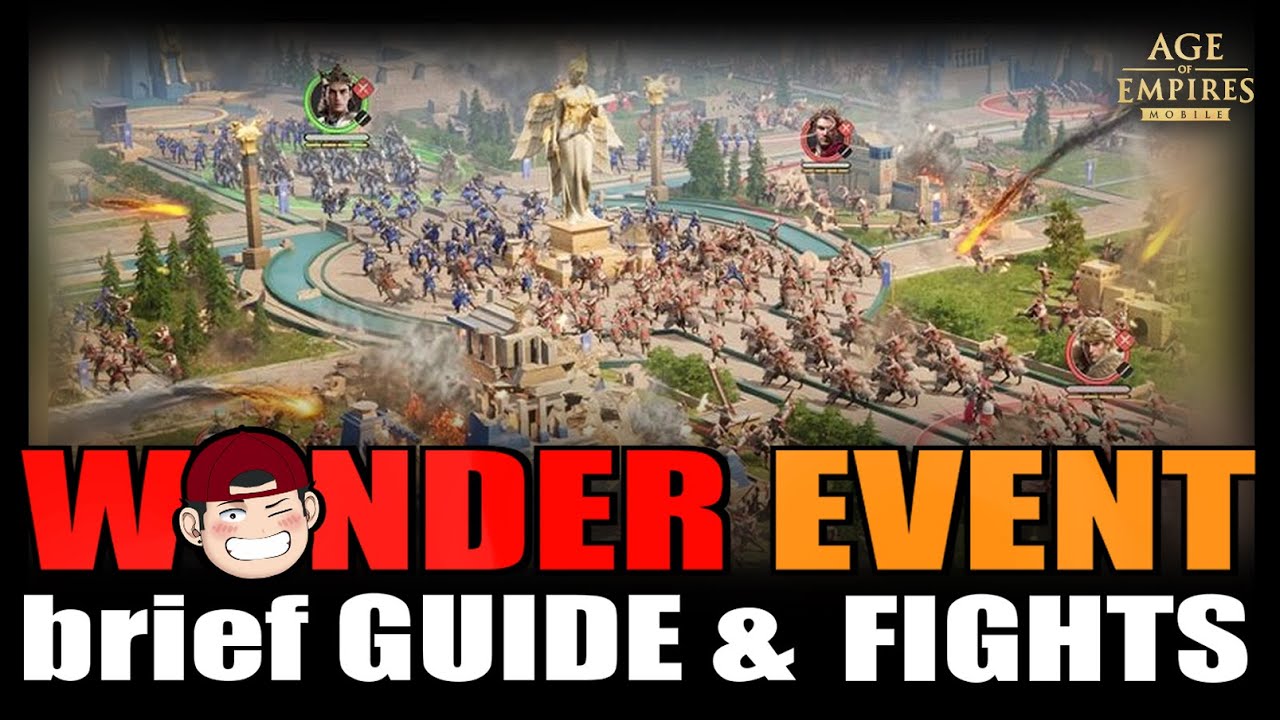 Wonder Event Brief GUIDE and FIGHT AOEM | Age of Empires Mobile 013125 #ageofempiresmobile #aoem