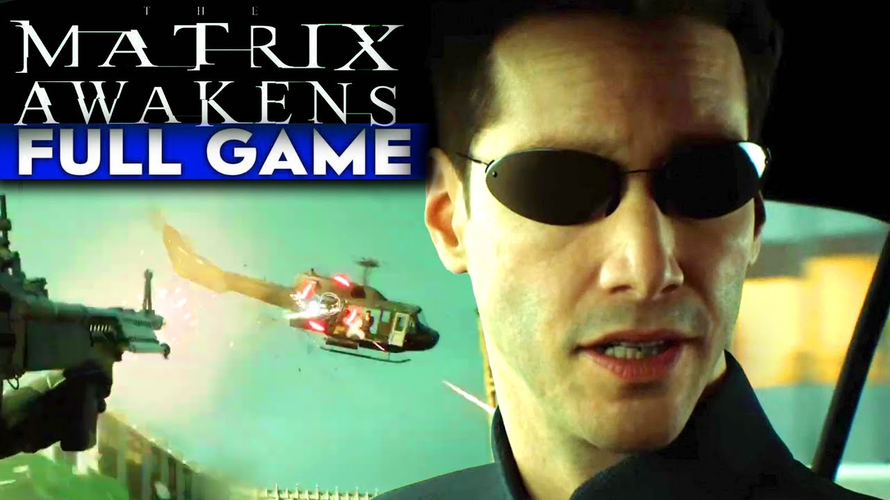 The Matrix Awakens! - Unreal 5 Tech Demo - Full Playthrough | MATRIX EXPLAINED