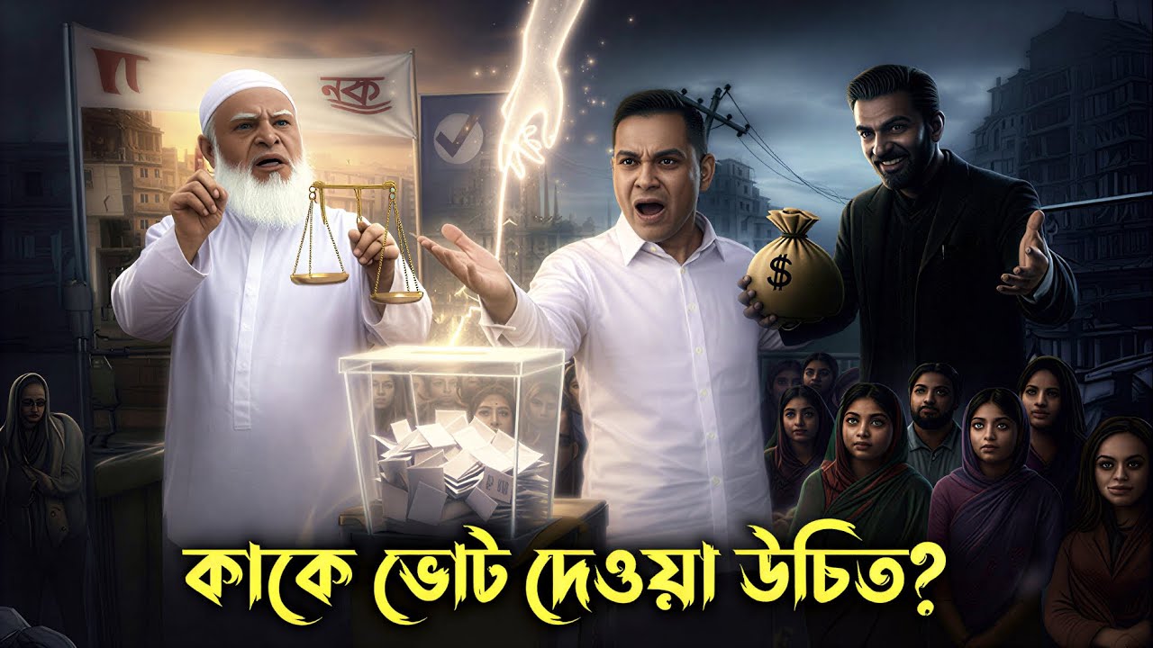কাকে ভোট দেওয়া উচিৎ?  নির্বাচন, রাজনীতি ও কুরআনিক নির্দেশনা”