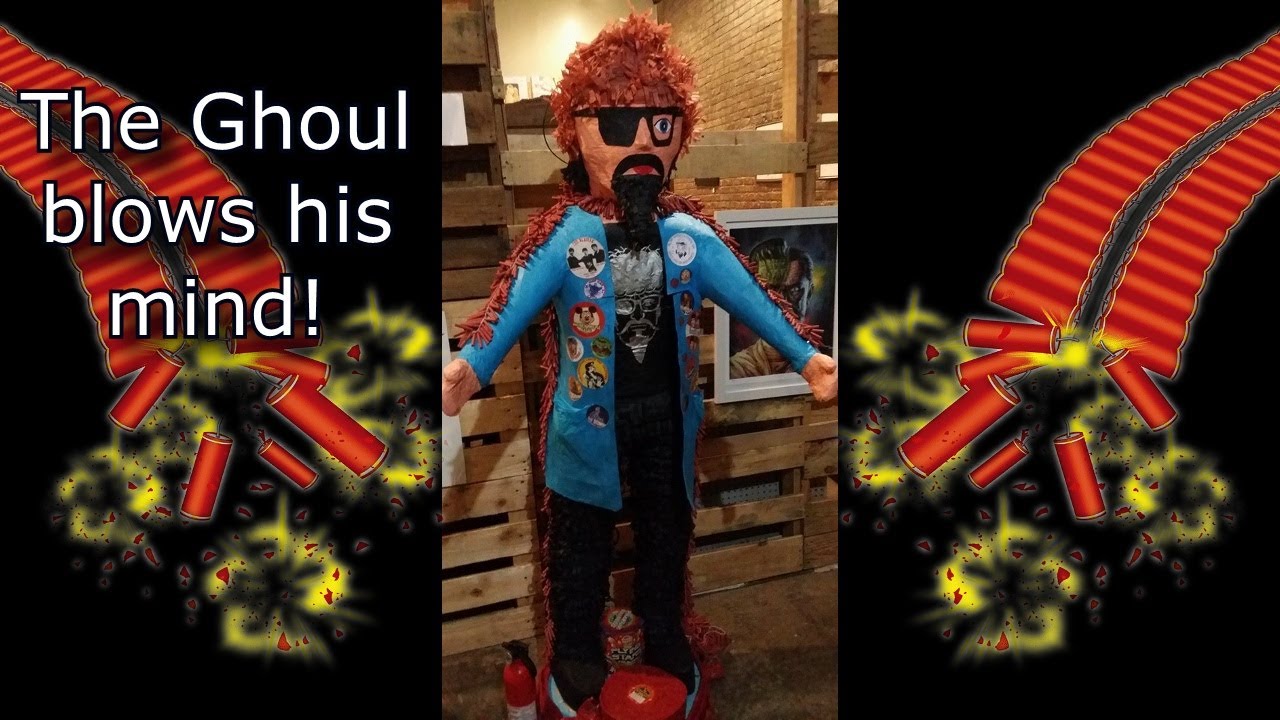 The Ghoul blows his mind with BOOM BOOMS - Ron Sweed - GHOUL POWER 2016 - WXON 20 WKBF WCLQ 61