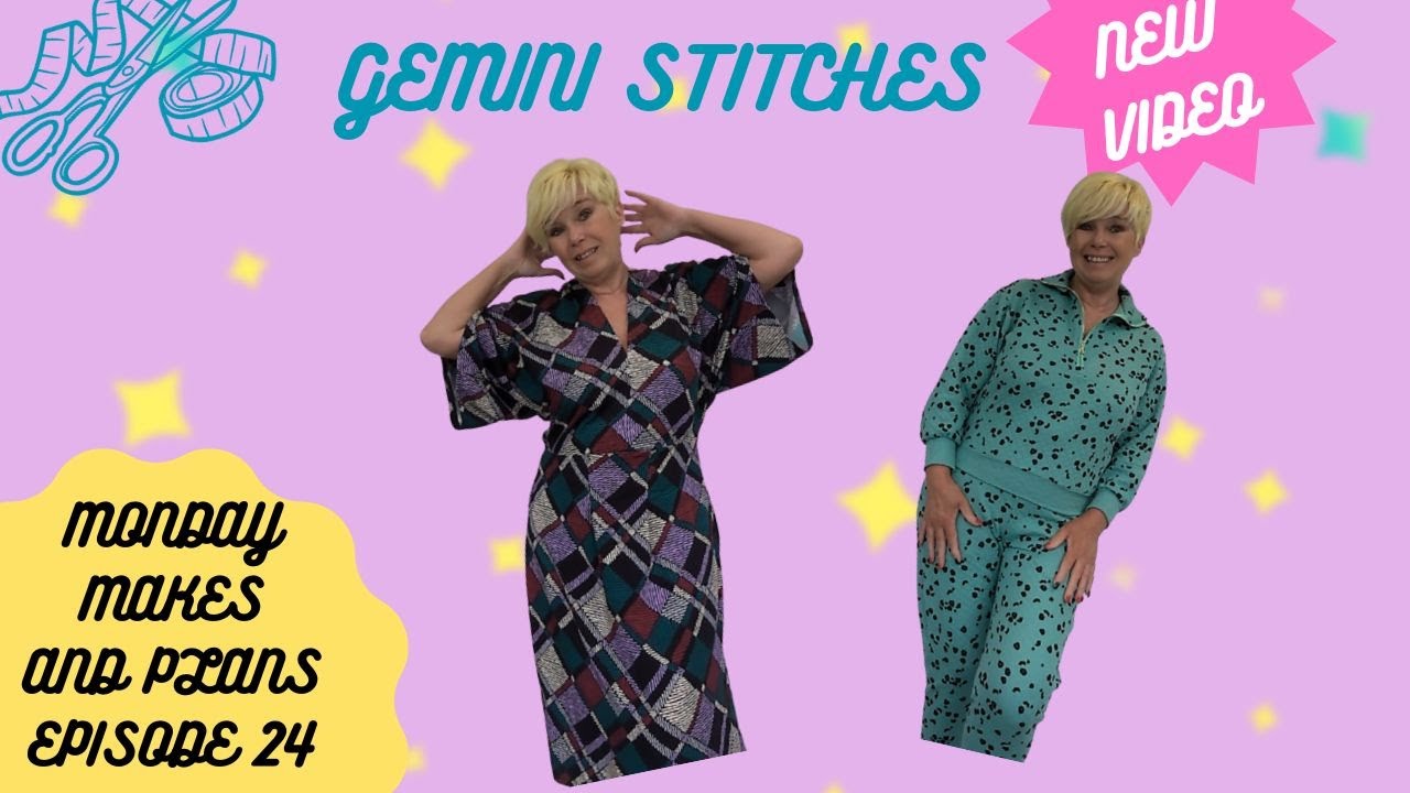 Sewing Plans and a few makes.  Plateau Joggers Mistake and Summer in New York Dress