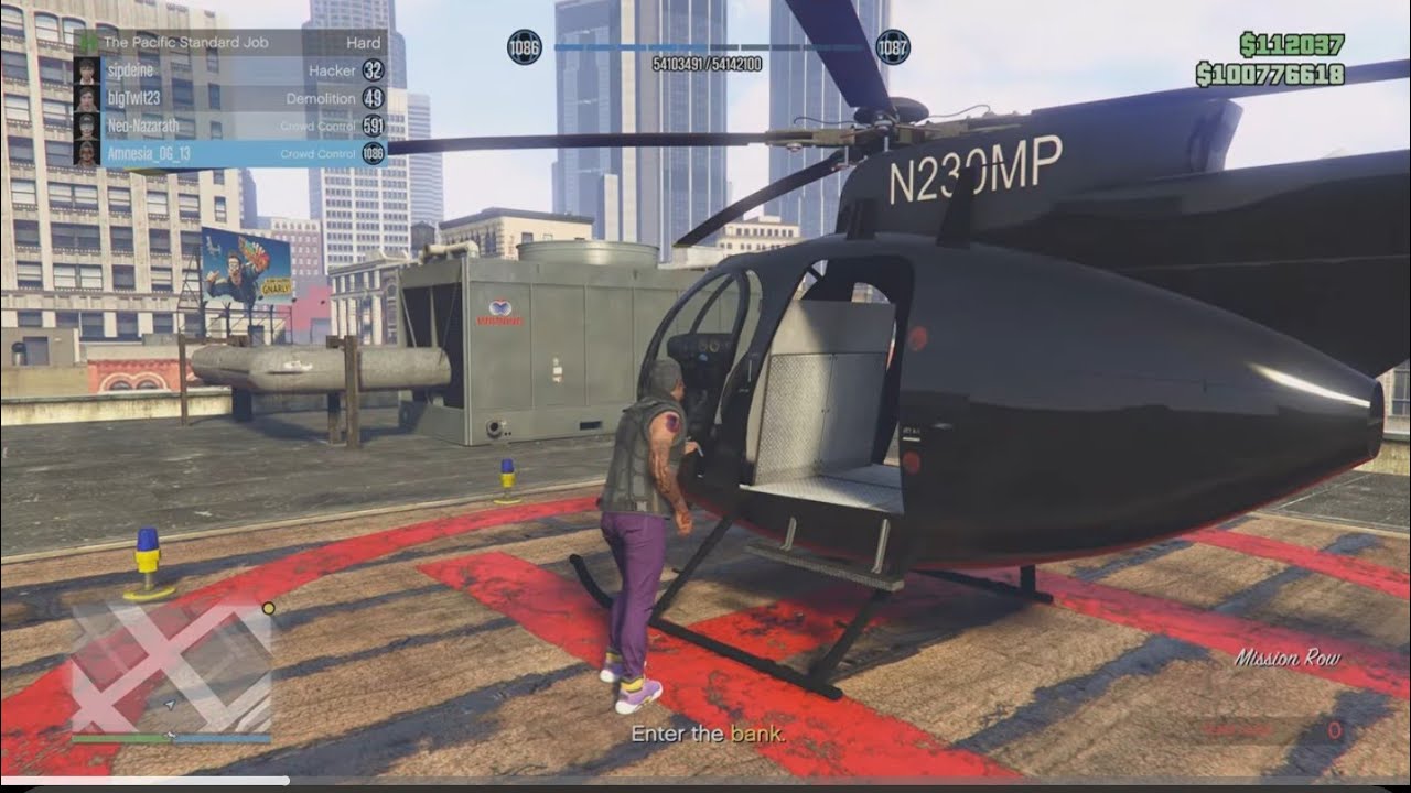 Helicopter to the Boat - Pacific Standard Heist Finale