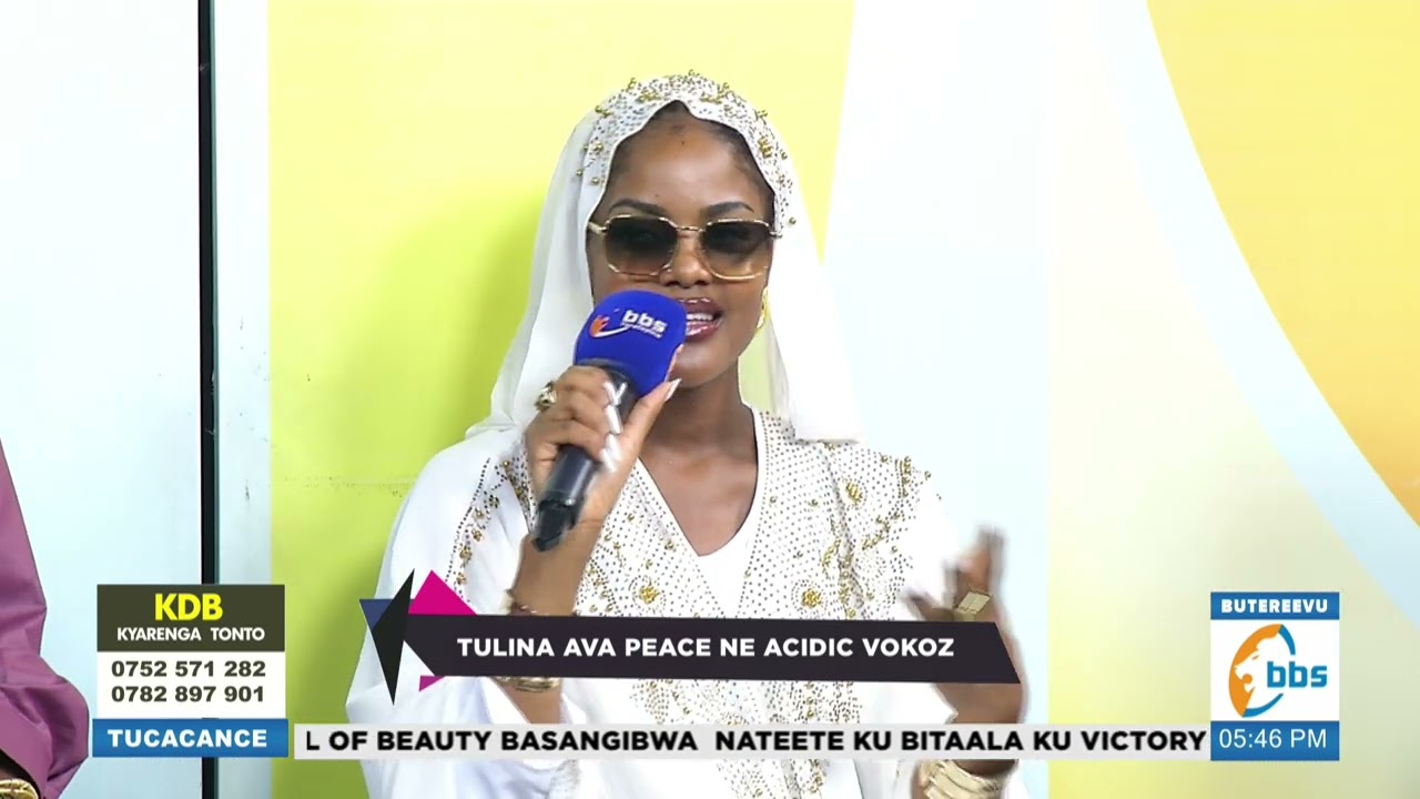 Laba obuzibu Ava Peace bweyayitamu okwogera ne Acidic Vokoz omulundi ogwasooka #Tucacance