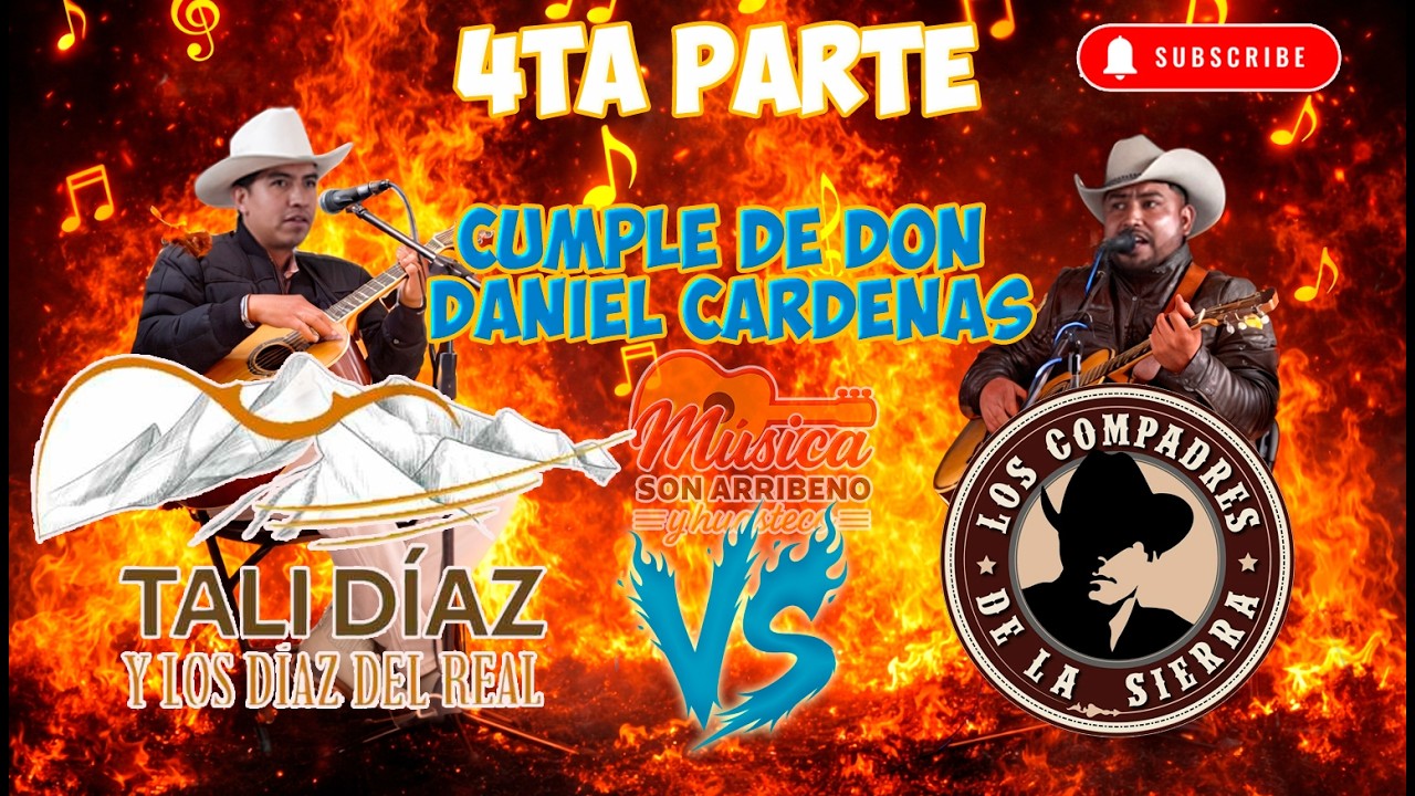 Agarron entre Tali Diaz y Los Compadres de la Sierra