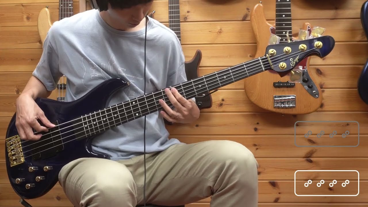 【5弦Bass】Sago TRIFOLIUM Custom