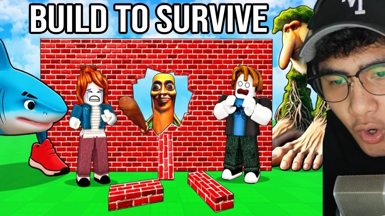 ROBLOX BRAINROT ХОЧЕТ ВОЙТИ В ДОМ (Построй, чтобы выжить)