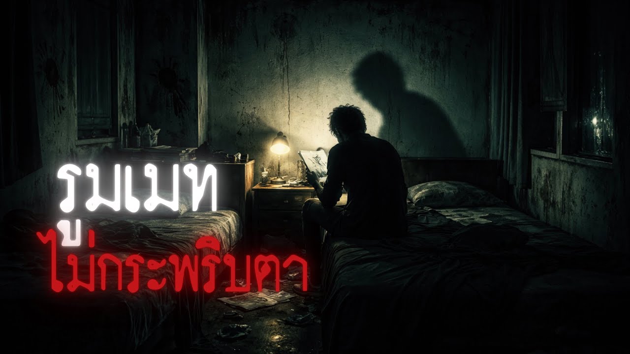 รูมเมทของผมไม่กระพริบตานานแล้ว - Creepypasta ไทย