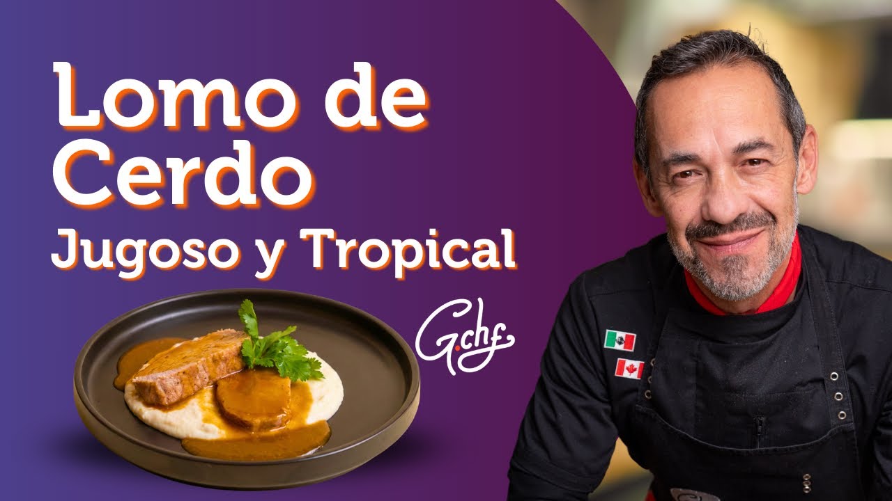 Cómo Hacer Lomo de Cerdo Jugoso con Salsa de Tamarindo y Ron