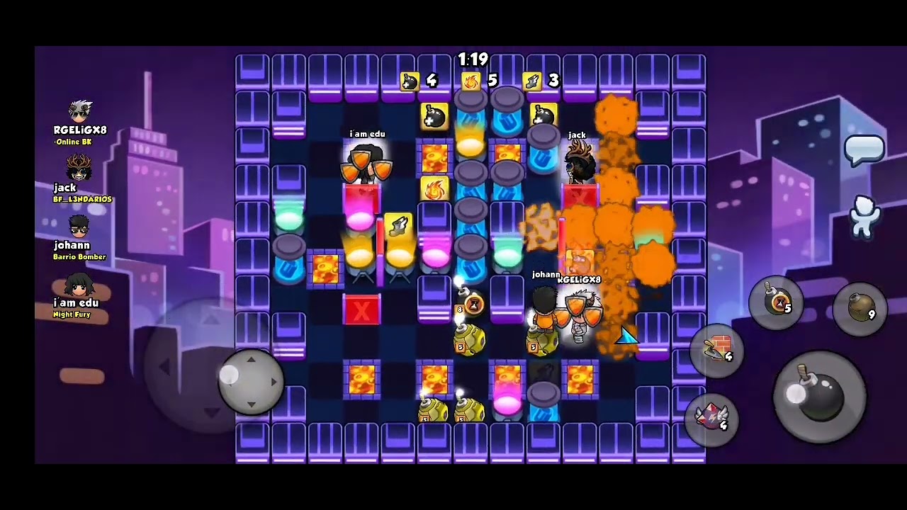 Jugando bomber friends