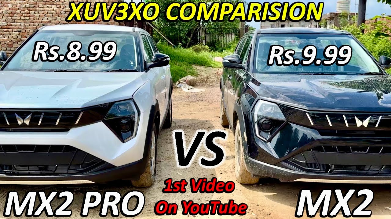 NEW XUV3XO MX2 vs MX2 PRO | MX2 DIESEL VS MX2 PRO PETROL | XUV3XO MOST VFM VARIANT | NEW 2024 XUV3XO
