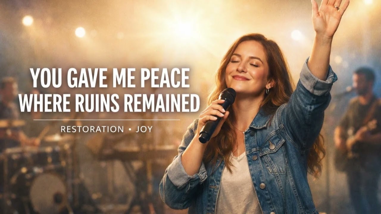 You Gave Me Peace Where Ruins Remained | Christian Worship Of Restoration And Joy