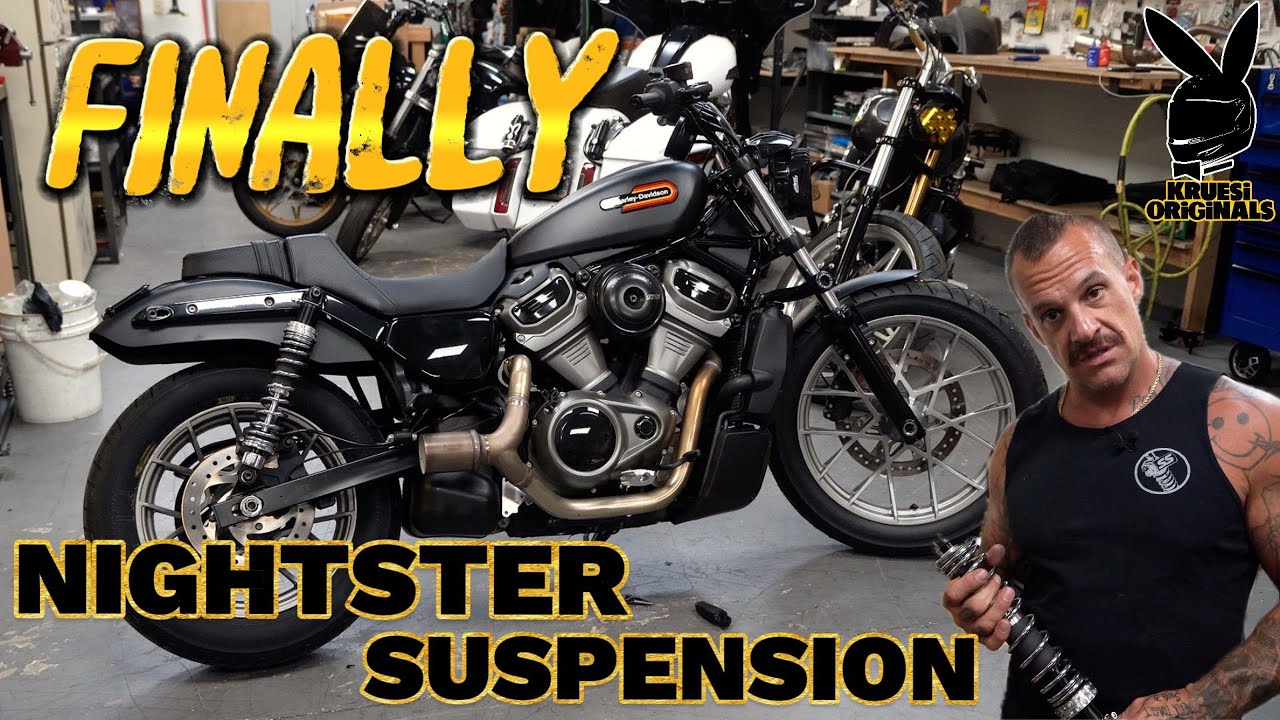 2024 Nightster gets REAL suspension - Kruesi Vlog #122