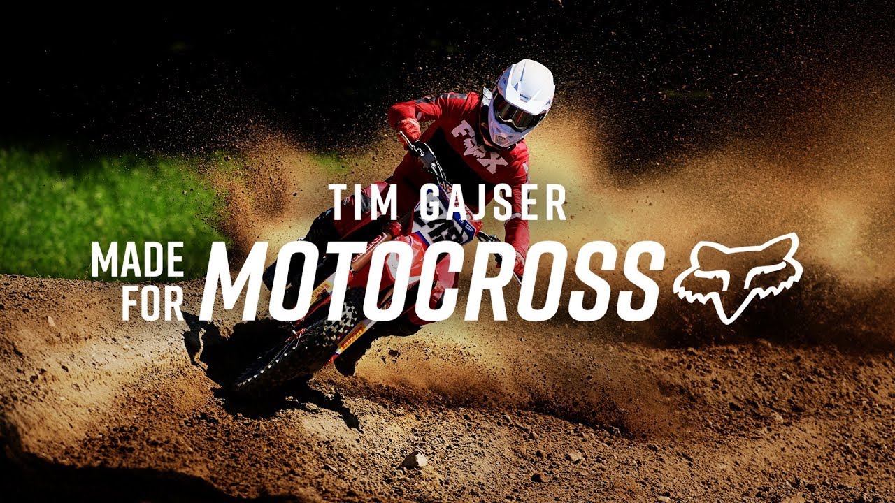 FOX MX | MADE FOR MOTOCROSS | MX20 | TIM GAJSER