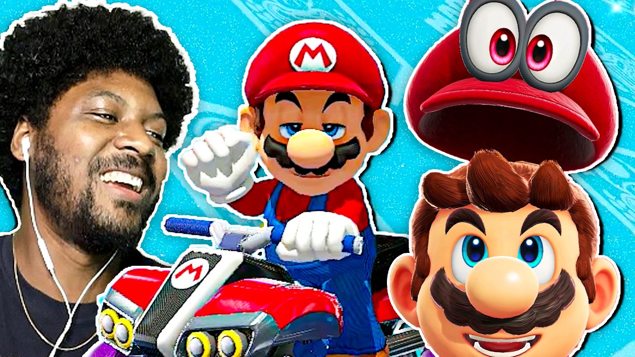 2 MARIO GAMES on MAR10 DAY!! | Mario Kart 8 200cc & Super Mario Odyssey