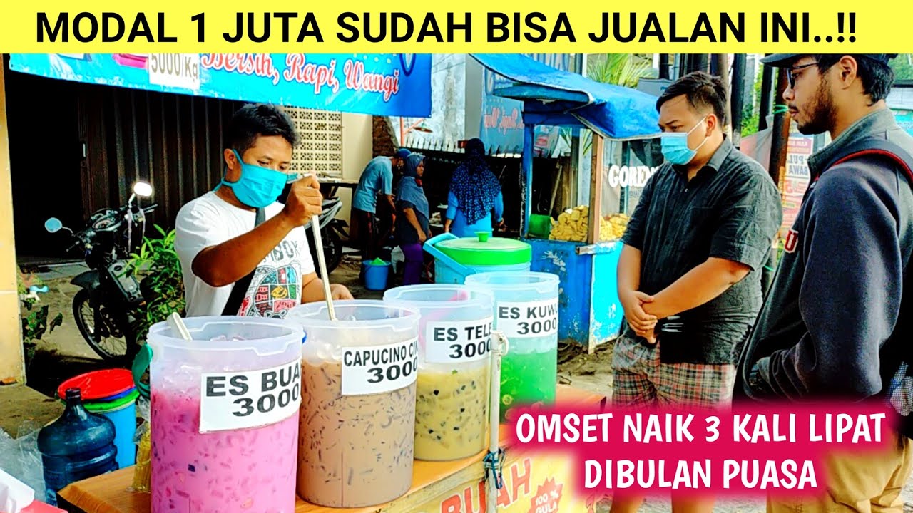 CARA PEMBUATAN ES BUAH VIRAL KEKINIAN!! SATU BULAN JUALAN UDAH BALIK MODAL!! LENGKAP CARA BUATNYA