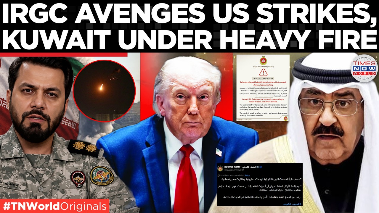 KUWAIT UNDER ATTACK? Air Defenses Intercept Missiles, Drones Amid Escalating Gulf Crisis