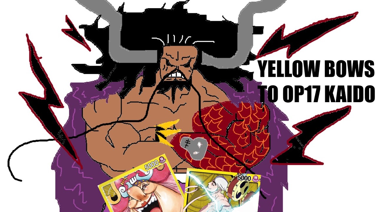 HOW TO BEAT YELLOW DECKS IN OP17 META - OP17 KAIDO GAMEPLAY