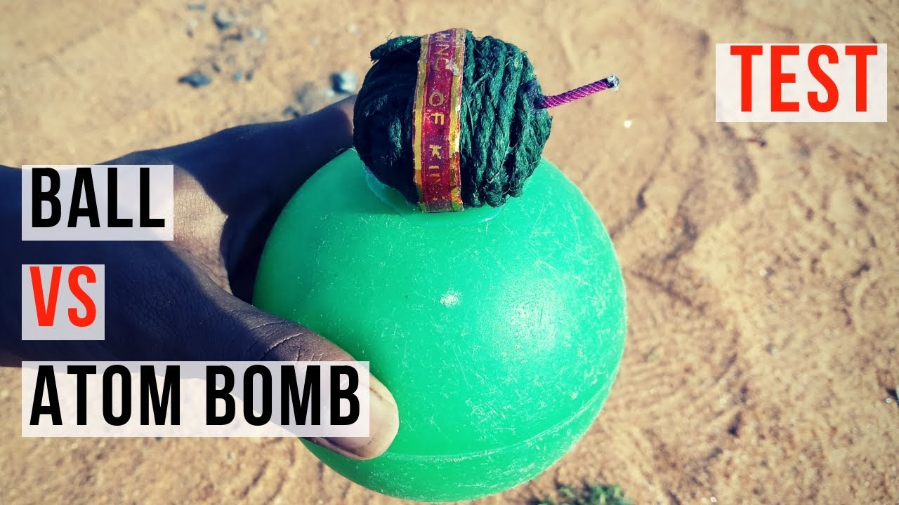 Ball vs Bomb || Cracker Experiment