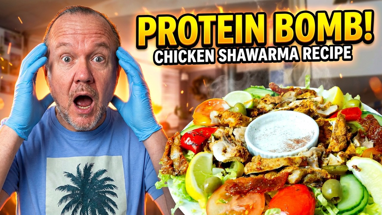 GLP-1 Friendly Chicken Shawarma