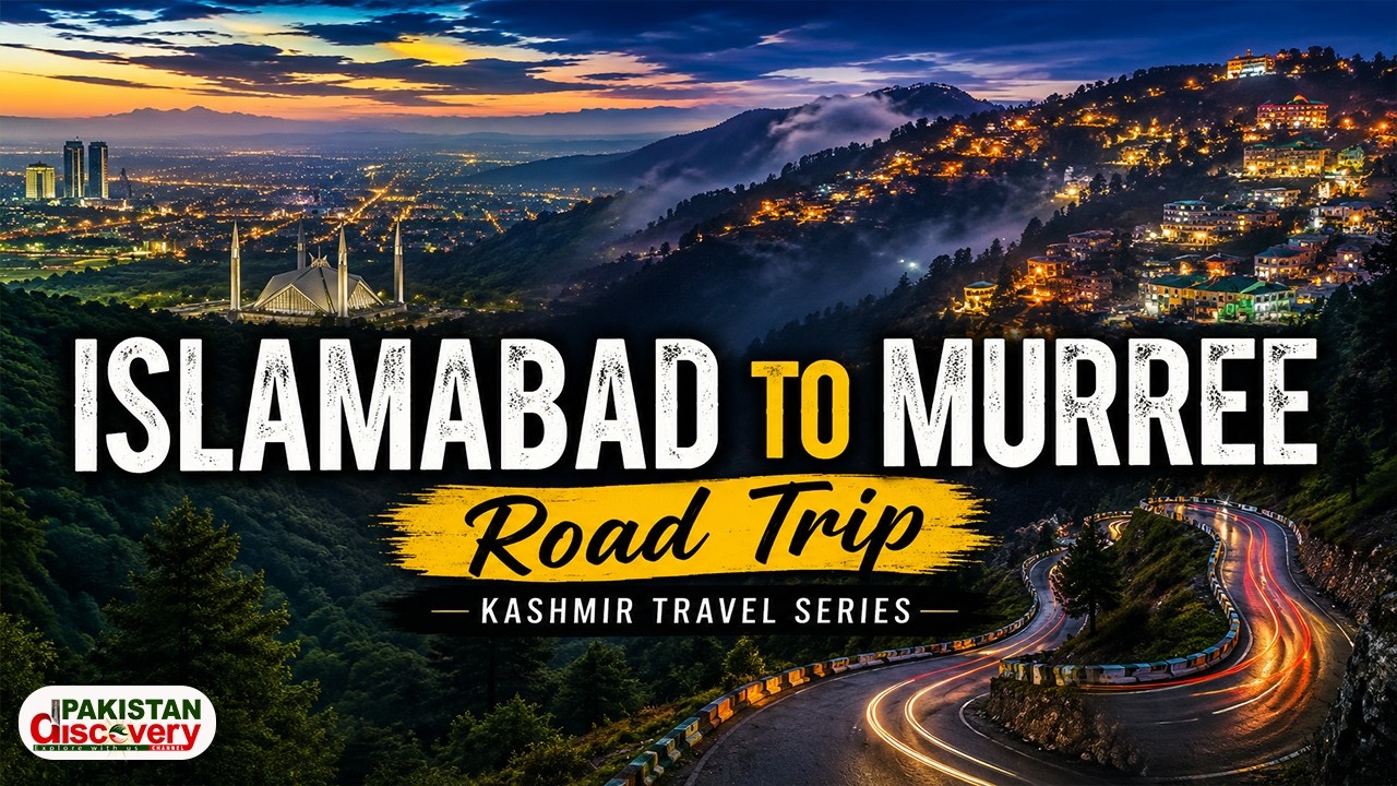 Islamabad to Murree Road Trip 🇵🇰 | The Most Beautiful Road Trip in Pakistan? | Kashmir Travel Series